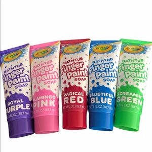 Crayola Bathtub Finger Paint Soap 3oz Set of 5